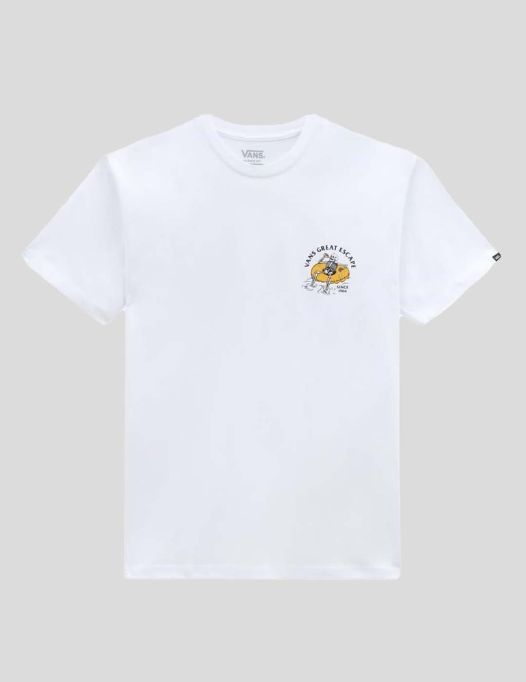 VANS vacanza permanente tee bianco